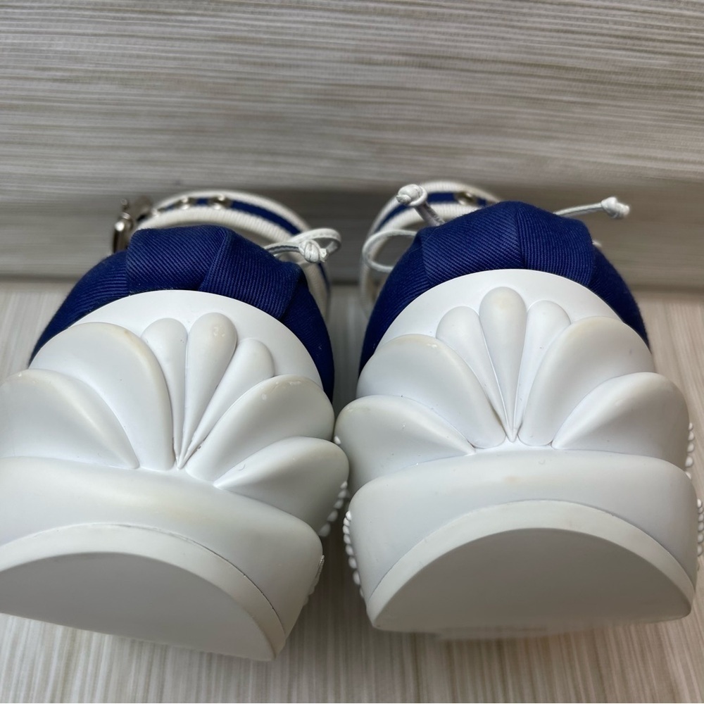 Miu Miu Embossed Faille Ballet Wedge Pumps Size 35 - Picture 12 of 16